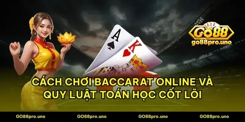 Cách chơi baccarat online và quy luật toán học cốt lõi