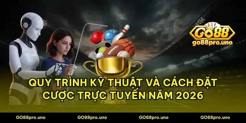 Quy trình kỹ thuật và cách đặt cược trực tuyến năm 2026