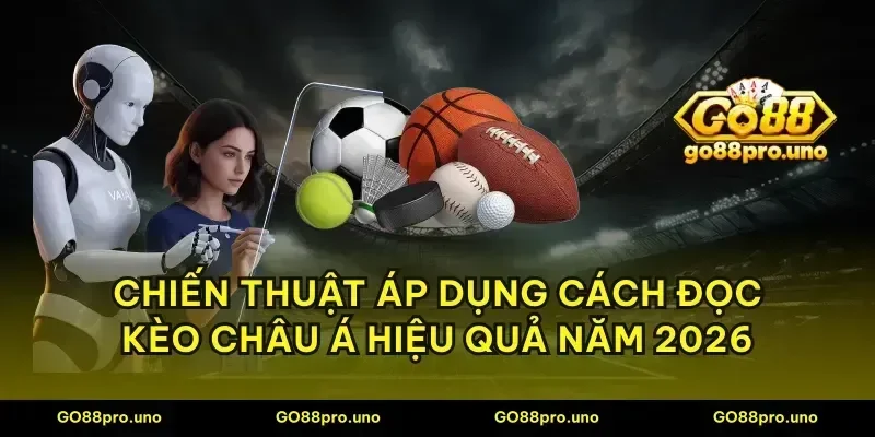 Chiến thuật áp dụng cách đọc kèo châu Á hiệu quả năm 2026
