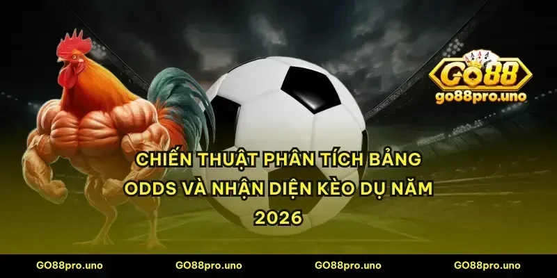 Chiến thuật phân tích bảng odds và nhận diện kèo dụ năm 2026