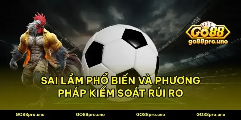 Sai lầm phổ biến và phương pháp kiểm soát rủi ro