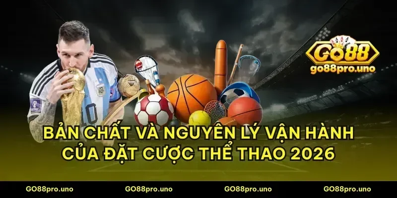 Bản chất và nguyên lý vận hành của đặt cược thể thao 2026