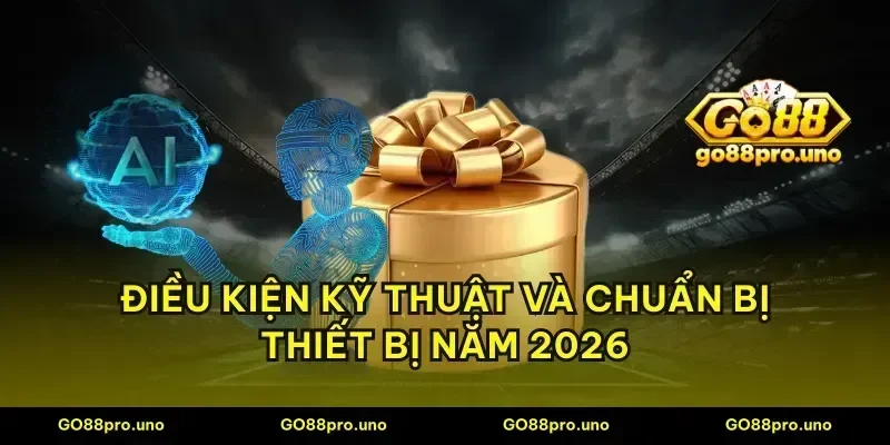 Điều kiện kỹ thuật và chuẩn bị thiết bị năm 2026