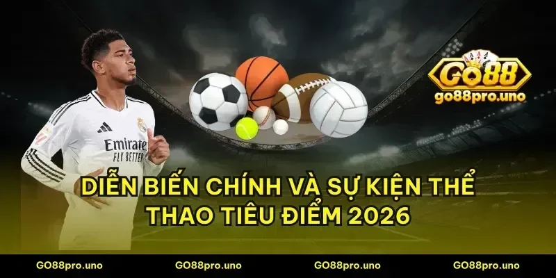 Diễn biến chính và sự kiện thể thao tiêu điểm 2026
