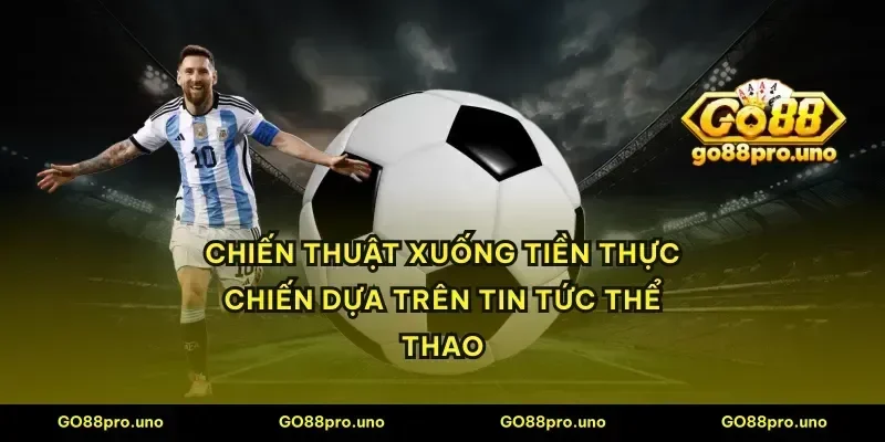 Chiến thuật xuống tiền thực chiến dựa trên tin tức thể thao